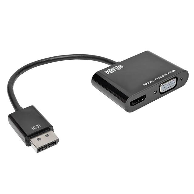 P136-06N-HV-V2 DISPLAYPORT 1.2 TO VGA/HDMI ALL-