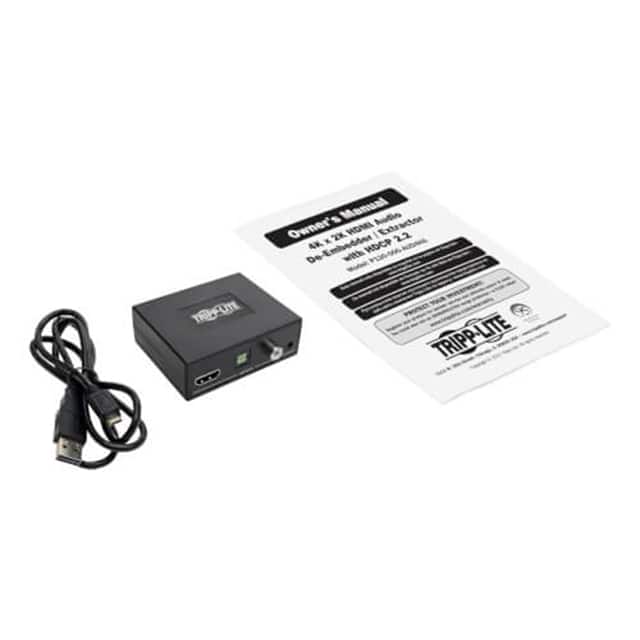 P130-000-AUD4K6 4K HDMI AUDIO EXTRACTOR WITH TOS