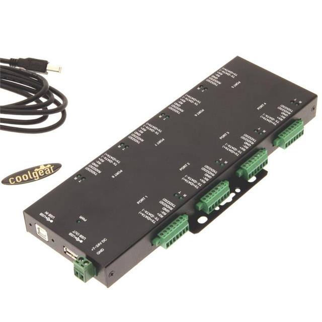 SA-8PXTB RUGGED INDUSTRIAL 8-PORT TERMINA