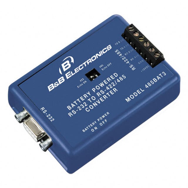 BB-485BAT3 2AAA POWERED DB9F 232 TO TB485