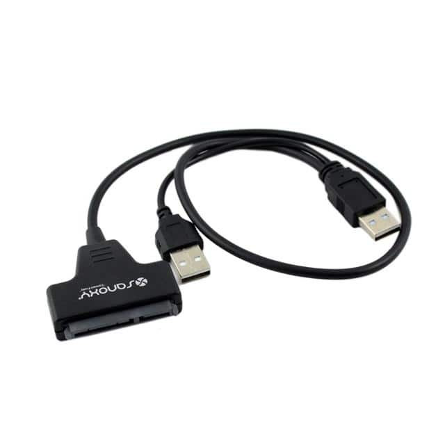 SANOXY-VNDR-SATA-USB-CBL-2INCH SANOXY USB 2.0 TO SATA 7+15 PIN