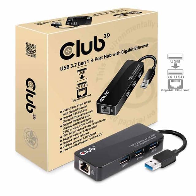 CSV1430 USB 32GEN1TO3XUSB30GIETRJ45BK
