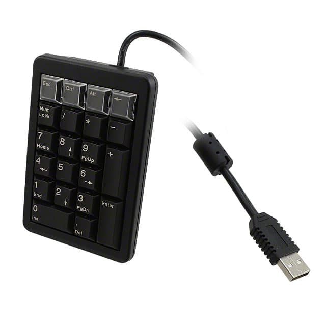G84-4700LUCUS-2 KEYPAD 21 KEYS BLACK 4"