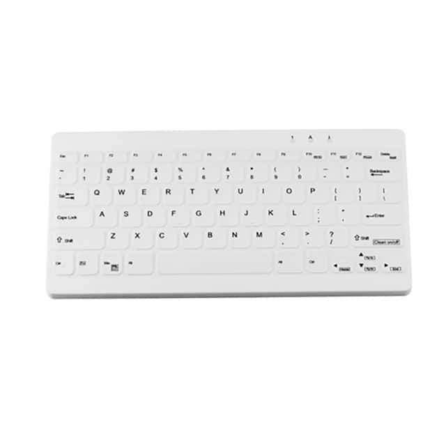 KBA-CK78-WNBN-US KEYBOARD 78KEY USB WHITE LO PROF