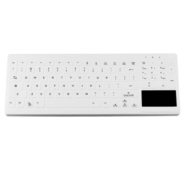 KBA-CK95-WRUN-US KEYBOARD 95KEY USB WHITE WASHABL