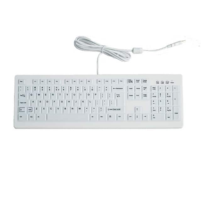 KBA-CK104S-BNUN-US KEYBOARD 104KEY USB BLACK WASHAB