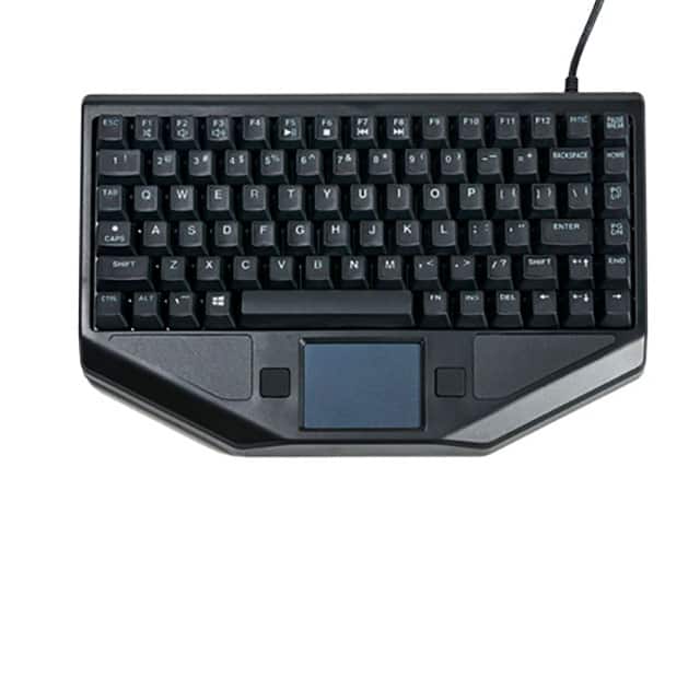 KBA-BLTX-USNNR-US KEYBOARD 83KEY USB BLACK TOUCHPA