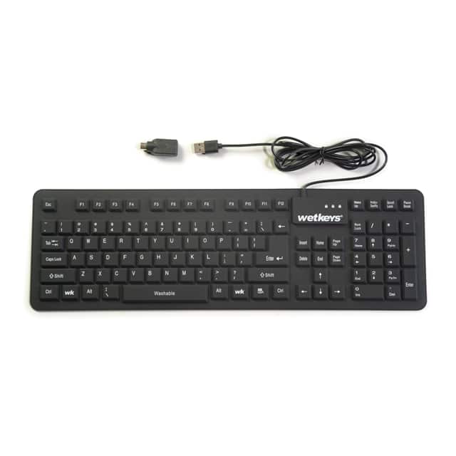 KBWKFC106-BK WetKeys "Soft-touch Comfort" Pro