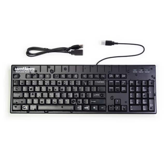 KBWKABS104-BK WetKeys Professional-grade Full-