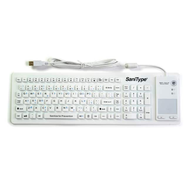 KBSTFC103STI-W SaniType "Flex Touch" Full-size