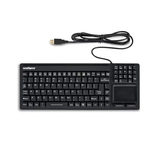 KBWKRC106T-BK WetKeys "Touchpad Plus" Professi
