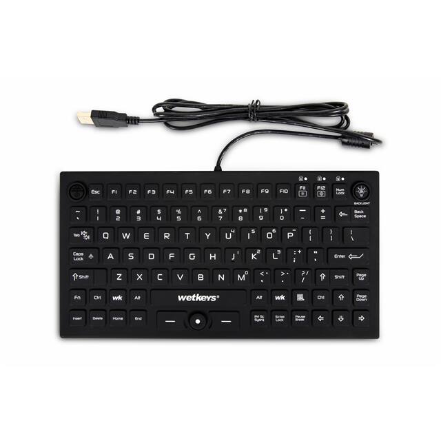 KBWKRC89PB-BK WetKeys Professional-grade Mid-S