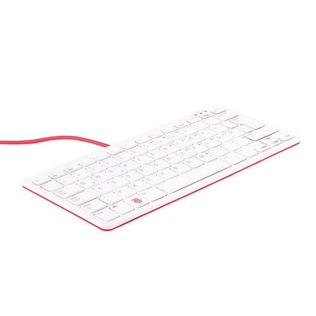 RPI-KYB (DE) RED RASPBERRY PI KEYBOARD (DE) RED