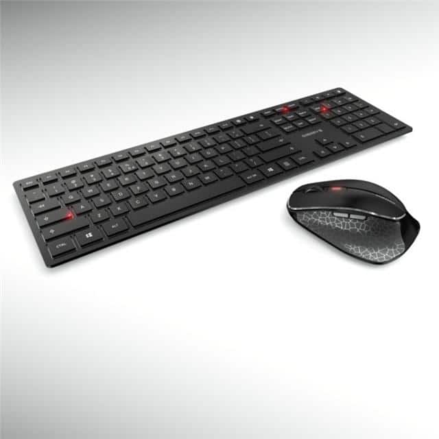 JD-9500US-2 KEYBOARD/MOUSE COMBO BT/RF BLACK
