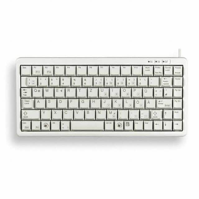 G84-4100LCMUS-0 KEYBOARD LT GRAY USB&PS/2 86KEYS