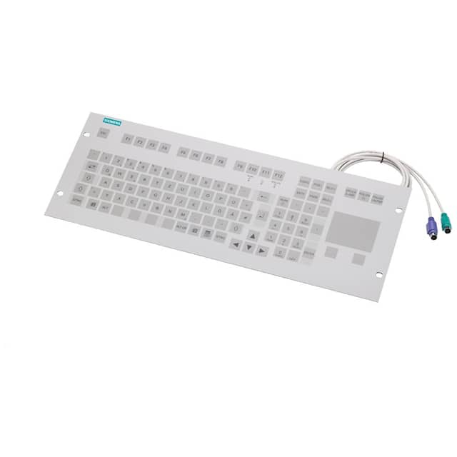 6GF67103BE INDUSTRIAL KEYBOARD, FLUSH MOUNT