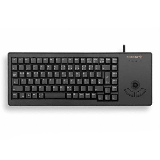 G84-5400LUMEU-2 XS TRACKBLL KEYBRD BLK USB 88KEY