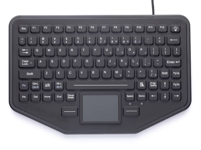 SB-87-TP-USB SKINNYBOARD, 87-KEY, SLIM CASE,