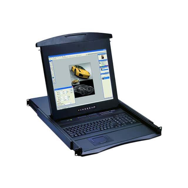 96KVM-R19V1C-US 19" LCD KEYBAORD+TOUCHPAD+US PLU