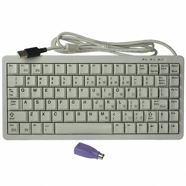 G84-4100PCAUS-0 KEYBOARD NOTEBOOK 83KEY USB LTGY