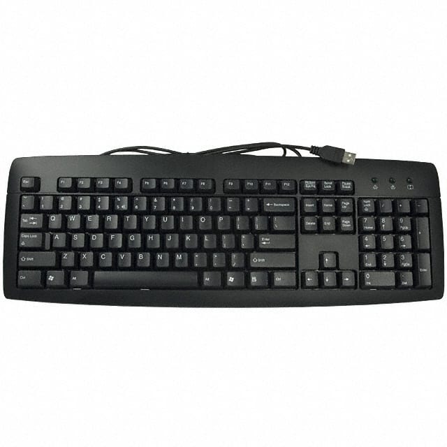 J8216001LUNEU2 KEYBOARD 104 KEY USB BLK