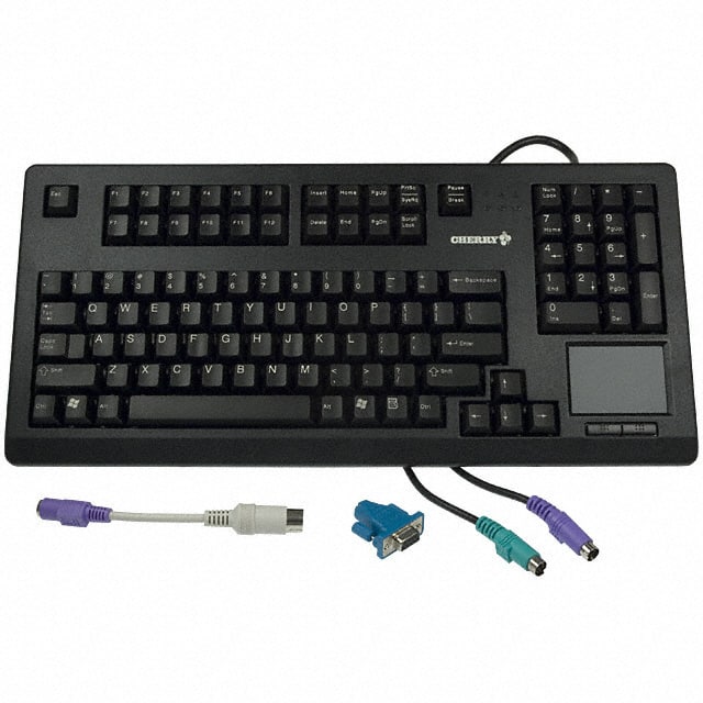 G80-11900LTMUS-2 KEYBOARD COMPACT 104KEY PS2 BLK