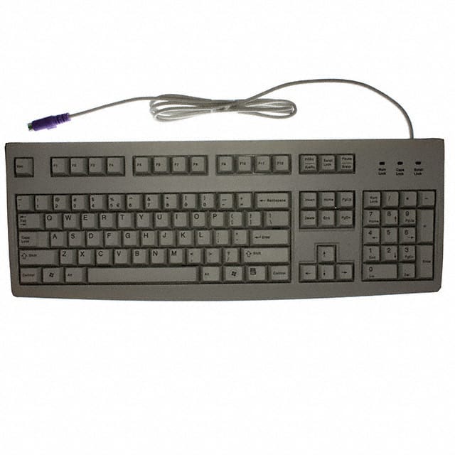 G83-6104LPNEU-0 KEYBOARD FULL SZ 104KEY PS/2 GRY