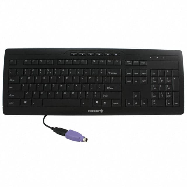 G85-23100EU-2 KEYBOARD FULL SIZE USB BLACK