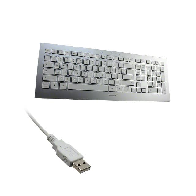 JK-0350EU KEYBOARD FULL 104KEY USB SIL/WHT