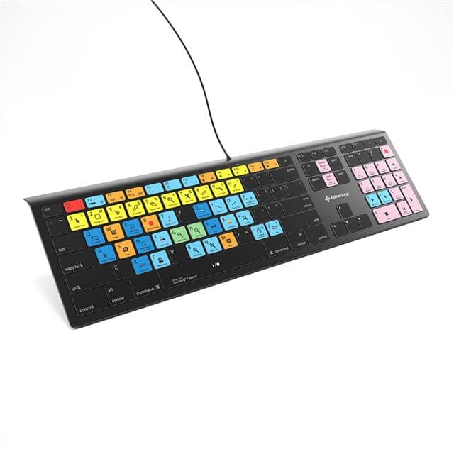 CUBA-BL-MAC-US CUBASE BACKLIT KEYBOARD - MAC -