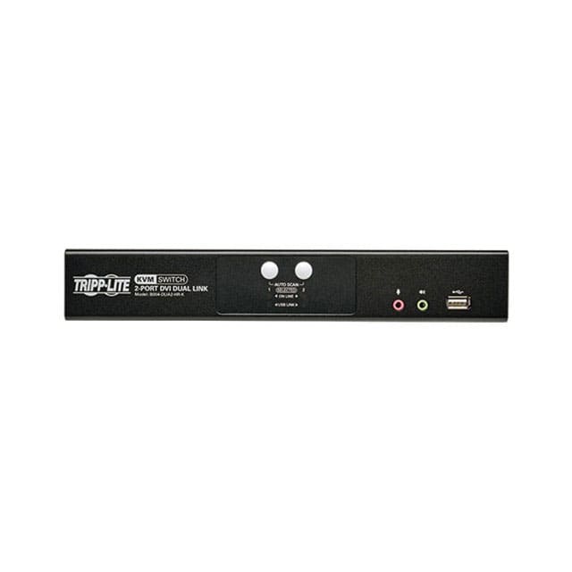 B004-DUA2-HR-K 2 PORT KVM SWITCH (DVI/USB)