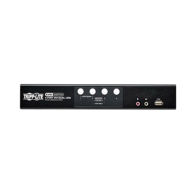 B004-DUA4-HR-K KVM SWITCH DVI USB W/AUDIO CABLE
