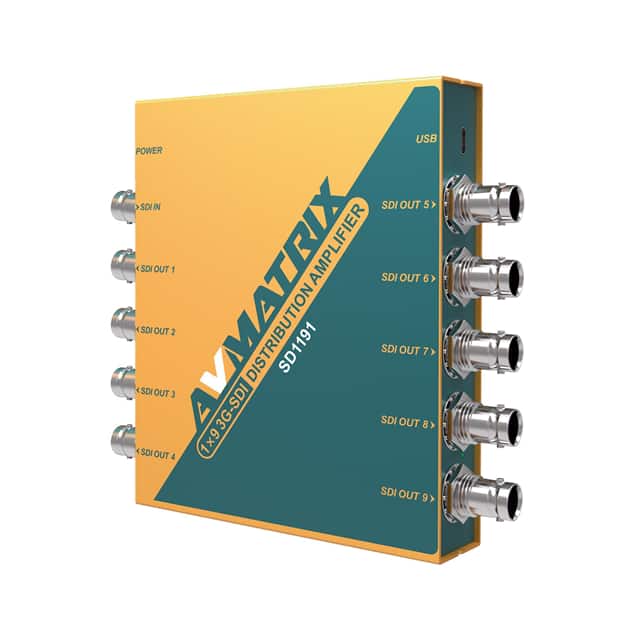 SD1191 1X9 SDI DISTRIBUTION AMPLIFIER