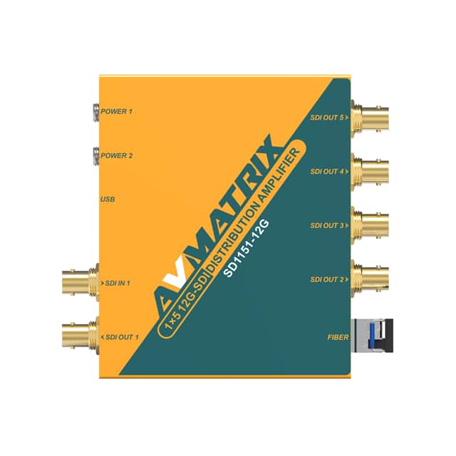 SD1151-12G 12G-SDI DISTRIBUTION AMPLIFIER