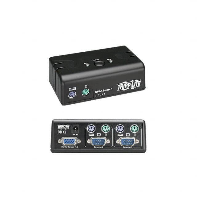 B004-002-KT-R SWITCH KVM PS/2-2PORT W/CABLEKIT