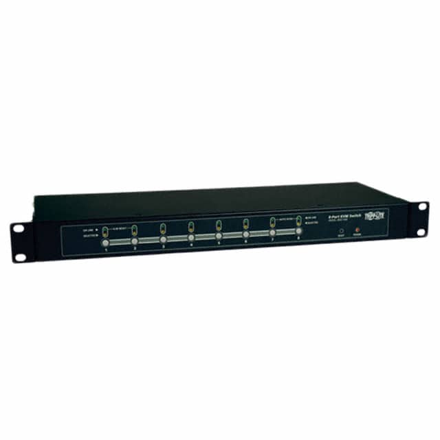 B007-008 SWITCH KVM 8 PORT 1U RACK MT PS2