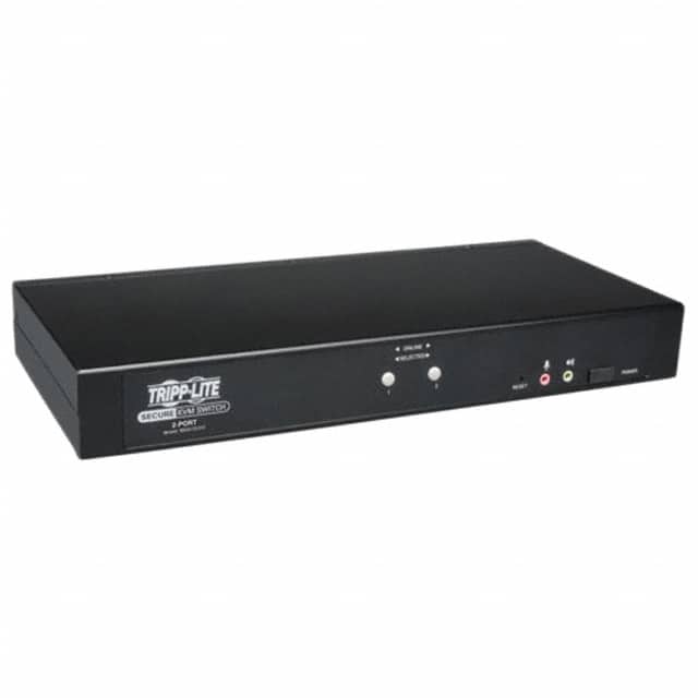 B002-DUA2 2-PORT SECURE KVM SWITCH DVI USB