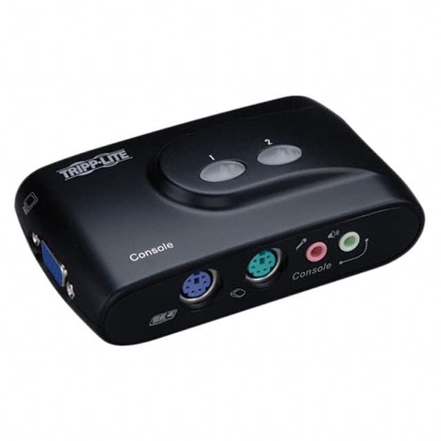 B004-VPA2-K-R KVM SWITCH PS/2 W AUDIO & CABLES