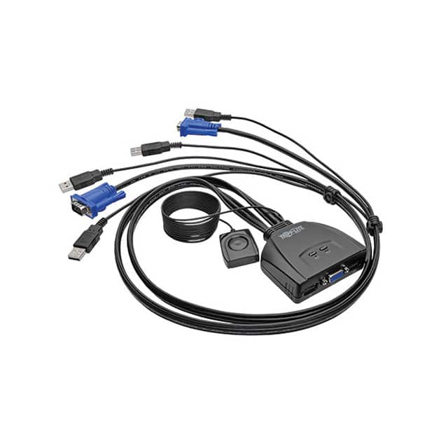 B032-VU2 2-PORT USB/VGA CABLE KVM SWITCH