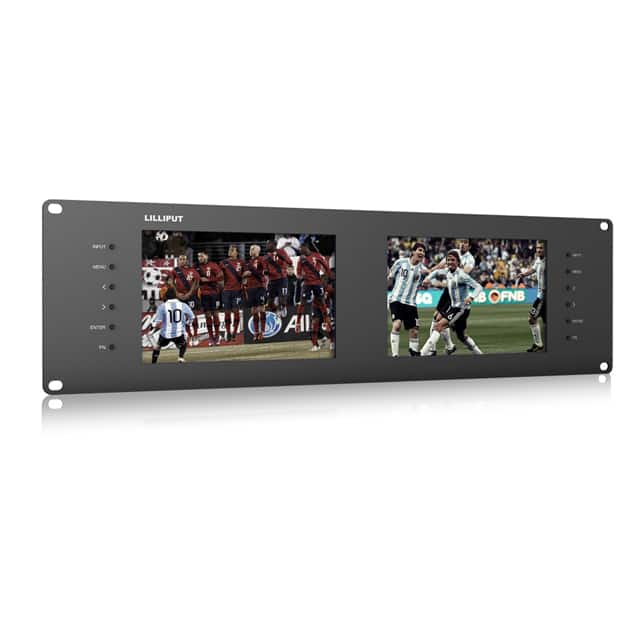 RM-7028S DUAL 7" RACKMOUNT SDI MONITOR