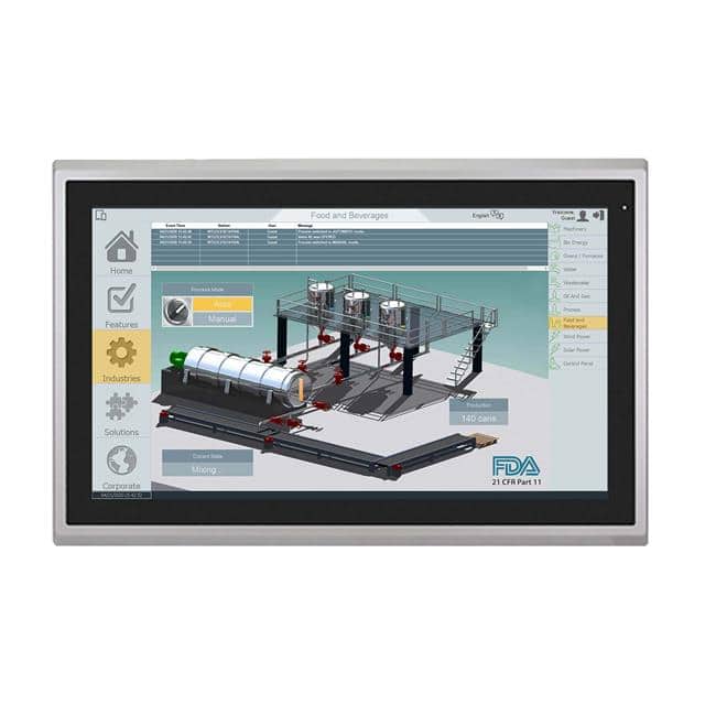 MON6021APHEB 21.5" 1000nit, Wide Temp Monitor