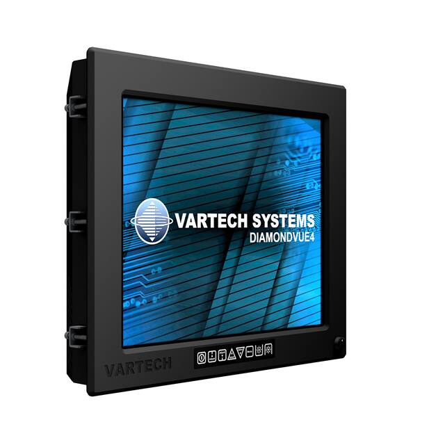 VTDV4M170bCPA ALUMINUM 17" MONITOR CLIP MNT