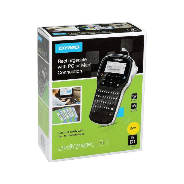 1815990 LABEL MAKER, 3 FONTS, 4-1/2X2-3/