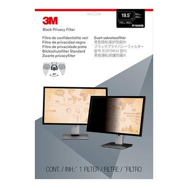 PF195W9B PRIVACY FILTER DESKTOP 19.5"