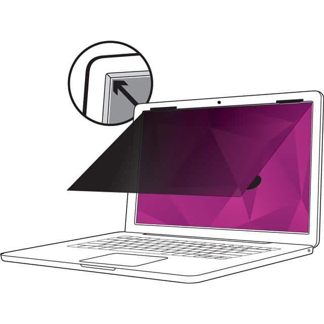 HC156W9B 3M HIGH CLARITY PRIVACY FILTER F
