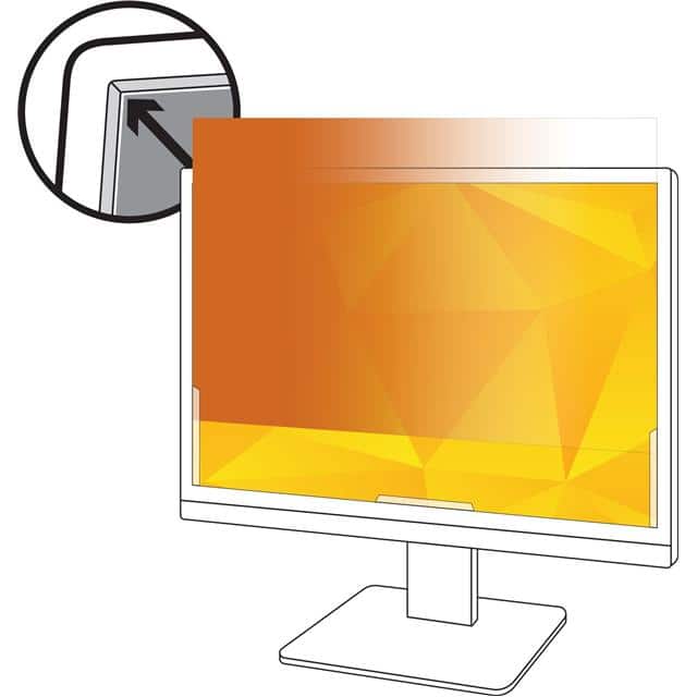 GF240W9B 3M GOLD PRIVACY FILTER FOR 24IN