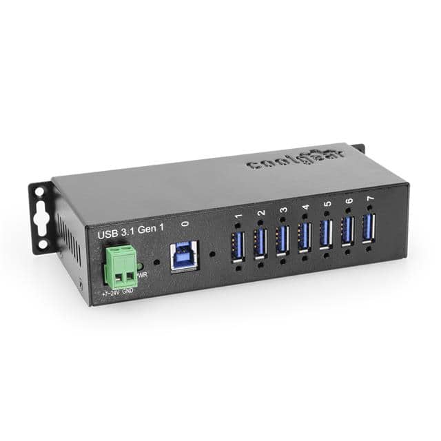 USBG-7U3ML 7-PORT USB 3 HUB WITH WITH DIN-R
