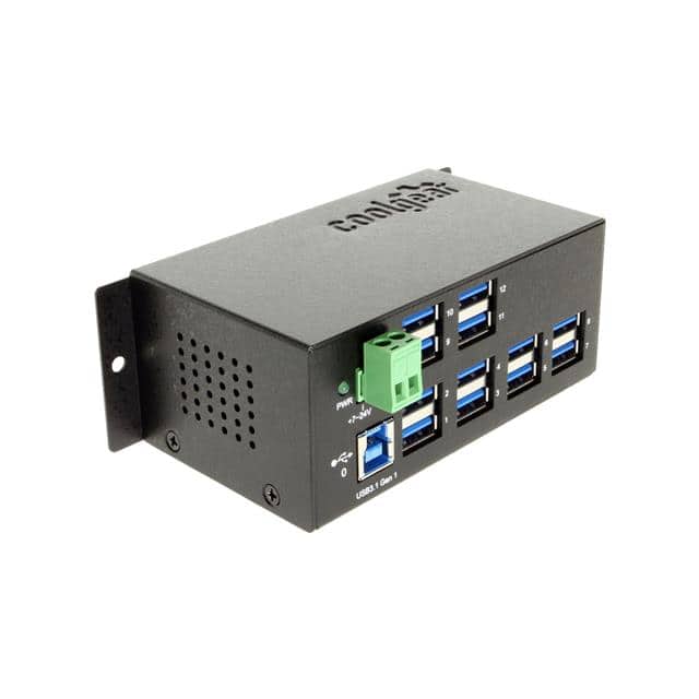 CG-12PU31HB 12-PORT USB 3.1 GEN1 METAL HUB W