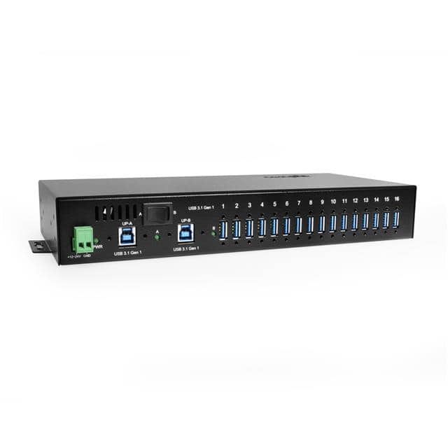 USB3-16U1 INDUSTRIAL 16-PORT USB 3.0 DIN-R