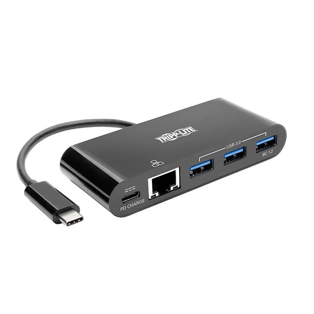 U460-003-3AGB-C USB-C TO ETHERNET ADAPTER WITH 3